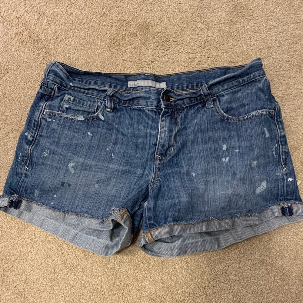 Old Navy Distressed Jean Shorts!
